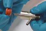 remove nut to clean precision auger pump