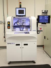 MAX II precision dispenser installed in Universal Instruments Advanced Process Lab