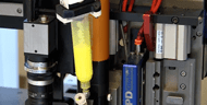 fluid dispense syringe agitator/mixer
