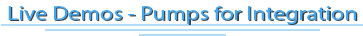 Live Demonstrations of integrated pumps with controllers for time pressure dispensing, jetting, micro volume dispensing, volumetric dispense