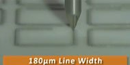 Solder Paste Dispenser - 180 µm Width Pattern