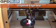 edge seal dispensed on wafer image