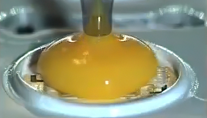 led-encapsulation over large area